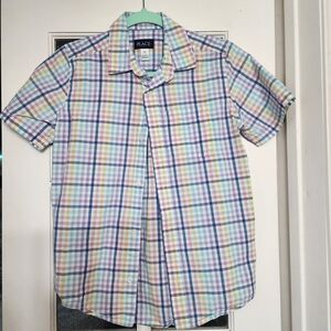 The Children's Place Multicolor Plaid Button Down Shirt